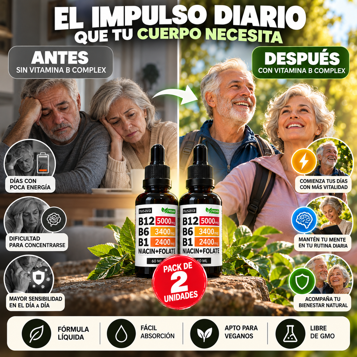 VITAMIN B COMPLEX | ESENCIA DE VITALIDAD