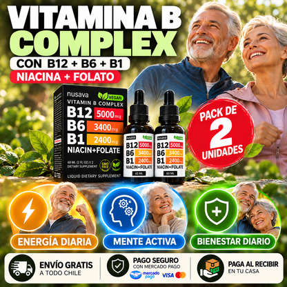 VITAMIN B COMPLEX | ESENCIA DE VITALIDAD
