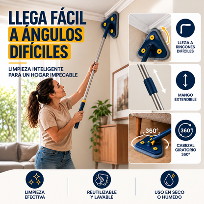 Brivora RINCOMOP™ | Mopa triangular 360°