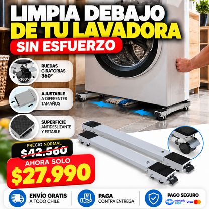 EasyMove PRO™ | Base Móvil Ajustable Multiuso.