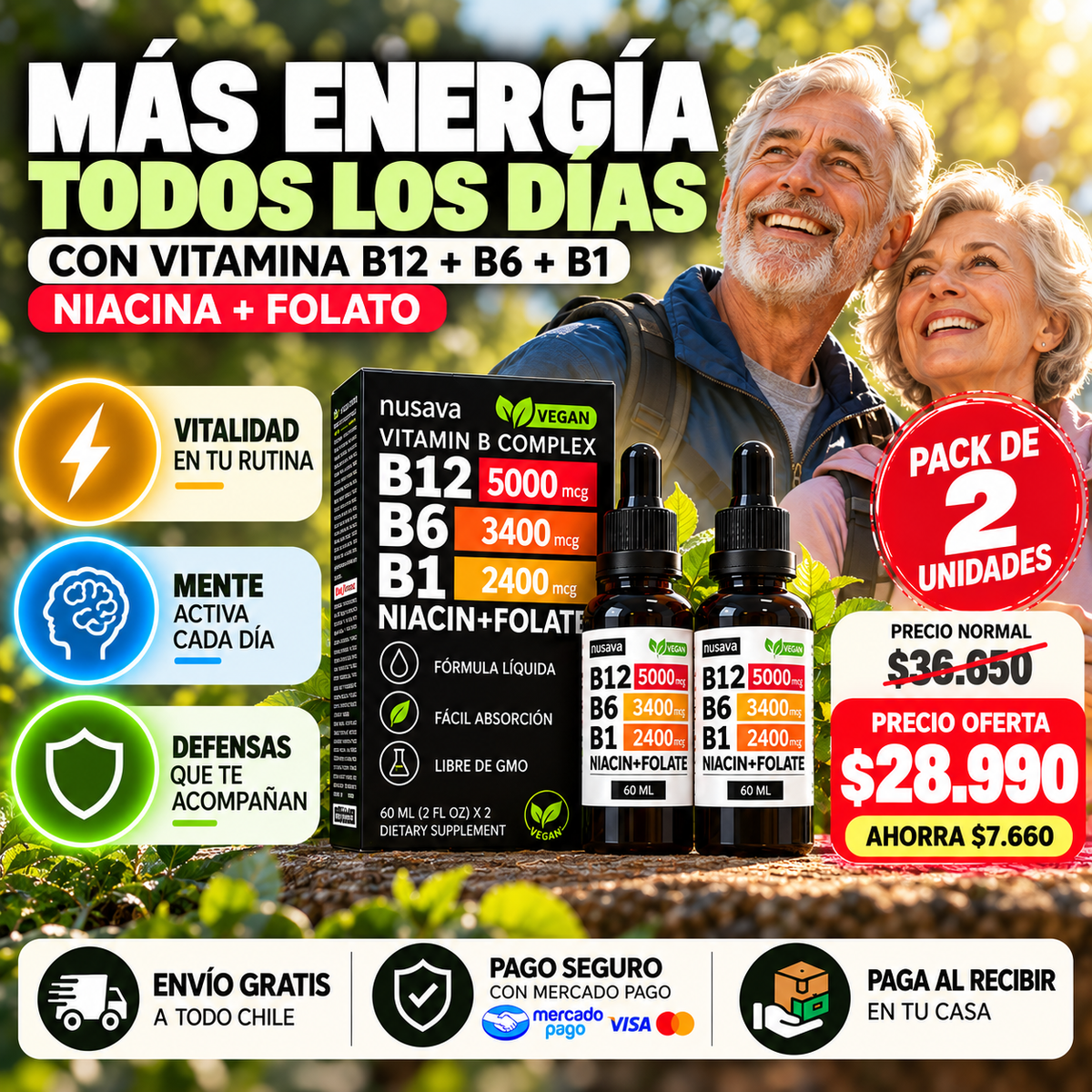 VITAMIN B COMPLEX | ESENCIA DE VITALIDAD